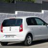 Die Heckpartie am Seat Mii