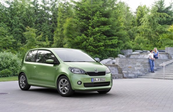 Die Frontpartie des Skoda Citigo