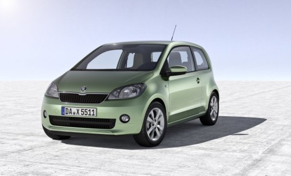 Die Frontpartie des Skoda Citigo