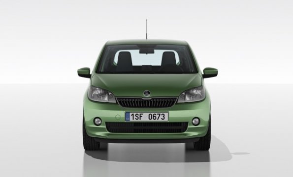 Frontansicht des Skoda Citigo