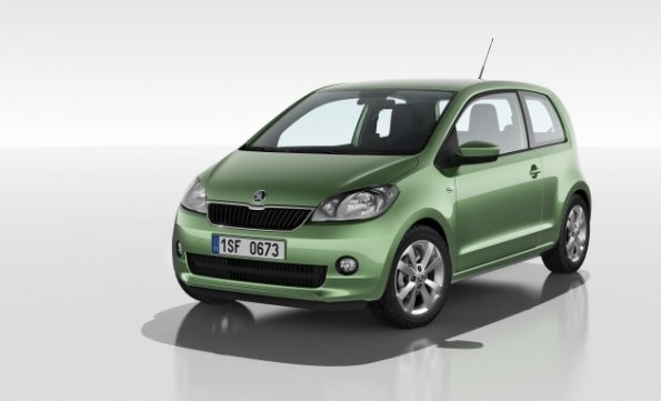 Die Frontpartie des Skoda Citigo