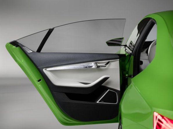 Detail an der Skoda Design Studie Vision C