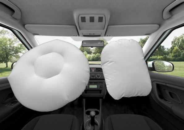 Sicherheit durch Airbags im Skoda Fabia