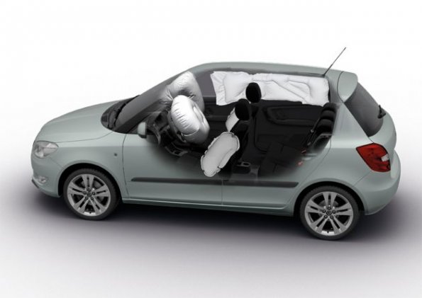 Die Airbags im Skoda Fabia im Überblick