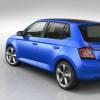 Heckpartie des Skoda Fabia 