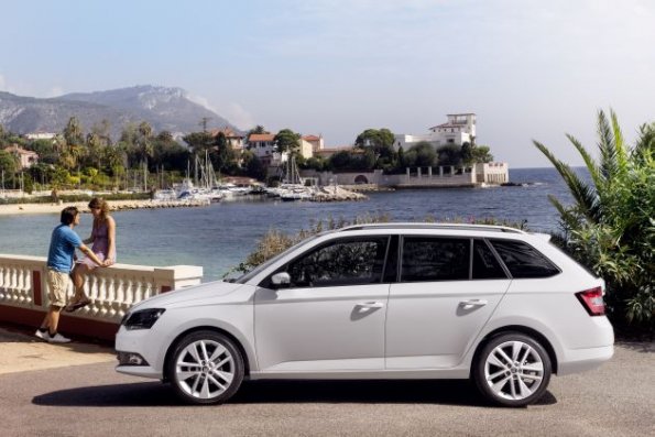 Der Skoda Fabia Combi  im Profil 