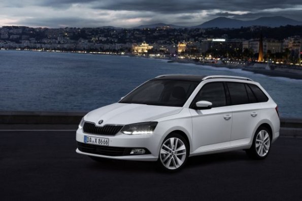 Frontpartie am Skoda Fabia Combi 