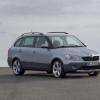 Front- und Seitenansicht des Skoda Fabia Combi