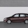 Die Seitenansicht des Skoda Fabia Combi