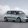 Front- und Seitenansicht des Skoda Fabia Limousine