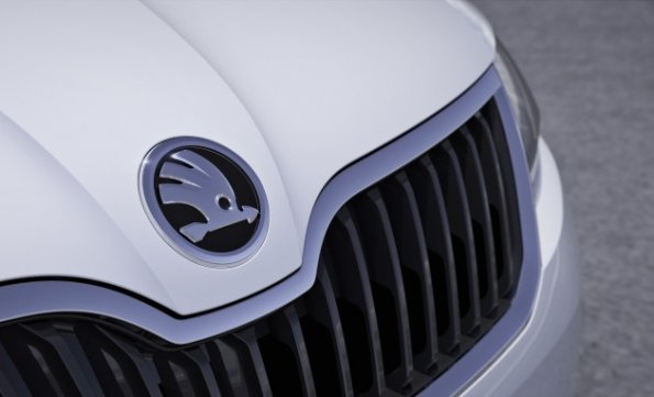 Detailaufnahme am Skoda MissionL