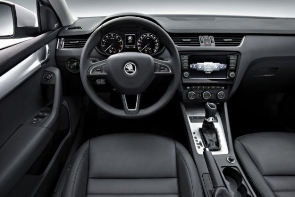 Das Cockpit des Skoda Octavia