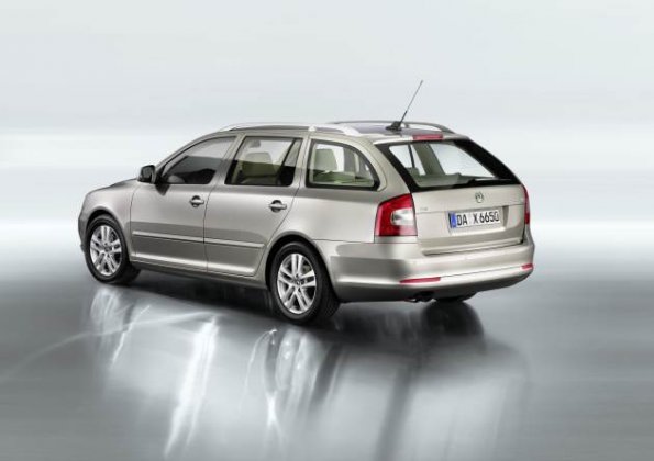 Der Skoda Octavia Combi in der Seitenansicht 