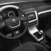 Ein Blick in den Innenraum des Skoda Octavia Green E-Line