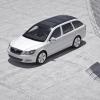 Der Skoda Octavia Green E-Line in der Totale