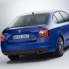 <p>Die Heckpartie des Skoda Octavia RS</p>