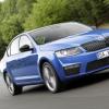 <p>Die Frontpartie des Skoda Octavia RS</p>