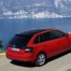 <p>Heck- und Seitenansicht des Skoda Rapid Spaceback</p>