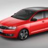 <p>Front- und Seitenpartie des Skoda Rapid Spaceback</p>