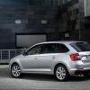 <p>Seitenpartie des Skoda Rapid Spaceback</p>