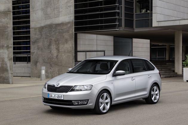 Skoda Rapid Spaceback:
Skoda Rapid Spaceback