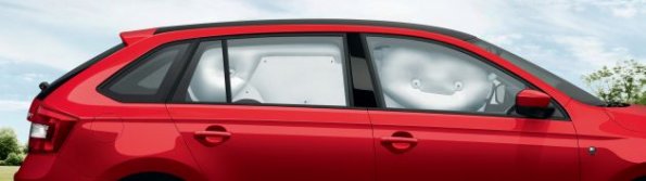 Detail am Skoda Rapid Spaceback 