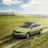 Frontpartie des Skoda Rapid Spaceback Scoutline 