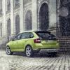 Heckansicht des Skoda Rapid Spaceback Scoutline 