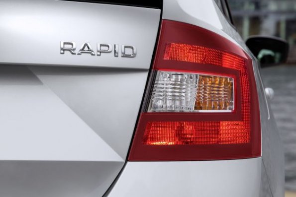 Detail am Skoda Rapid Spaceback