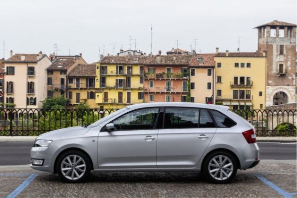 Der Skoda Rapid Spaceback im Profil