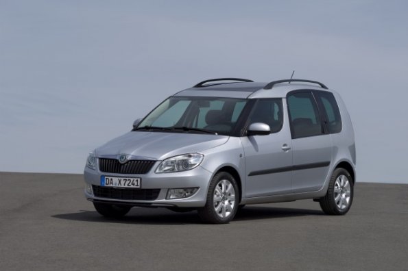 Die Frontpartie des Skoda Roomster