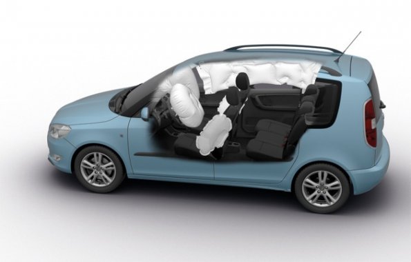 Die Airbags im Skoda Roomster