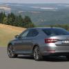 Heckpartie des Skoda Superb