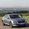 Frontansicht des Skoda Superb