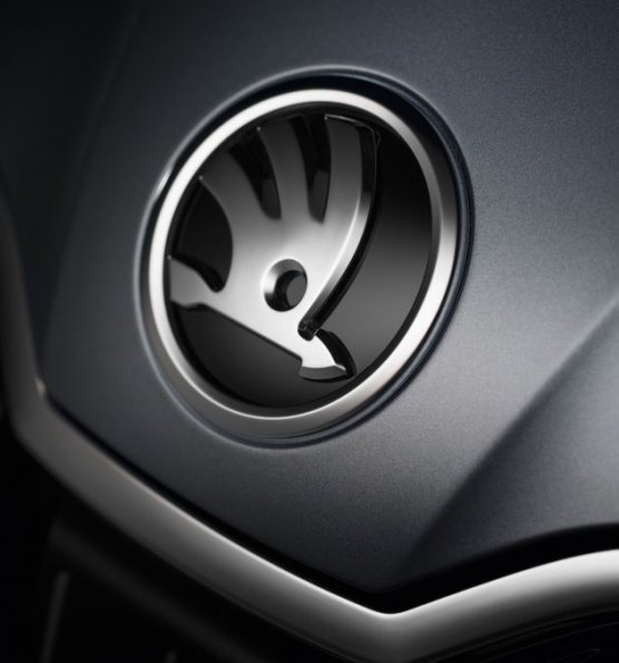 Detail aus dem Skoda Superb