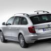 <p>Fahrzeugheck des Skoda Superb Combi</p>