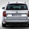 <p>Das Heck des Skoda Superb Combi</p>