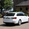 Heckpartie des Skoda Superb Combi 