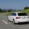 Heckpartie des Skoda Superb Greenline 