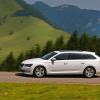 Seitenansicht des Skoda Superb Greenline 