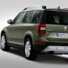 <p>Heck- und Seitenpartie des Skoda Yeti</p>