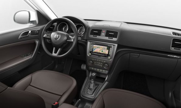 Cockpit und Armaturen im Skoda Yeti