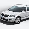 <p>Front- und Seitenansicht des Skoda Yeti</p>