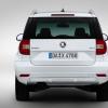 <p>Das Heck des Skoda Yeti</p>