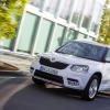 <p>Frontpartie am Skoda Yeti</p>