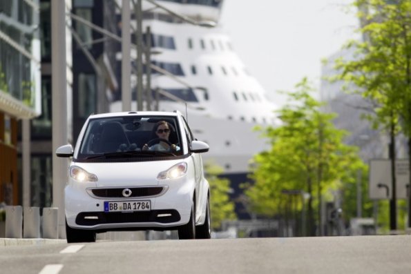 Das Gesicht des smart fortwo cabrio