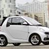 Eine Fahraufnahme mit dem smart fortwo cabrio