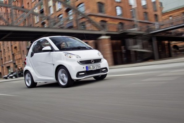 Die Frontpartie des smart fortwo cabrio