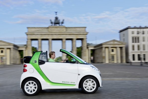 Der smart fortwo electric drive 2012 im Profil