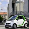 Die Frontpartie des smart fortwo electric drive 2012